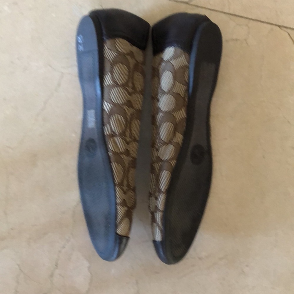 Coach Signature Flats In Brown Color Used In Size… - image 6